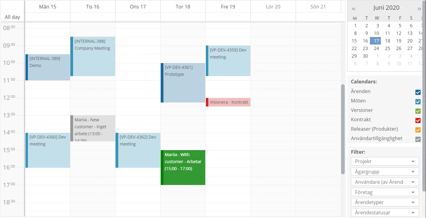 WebsiteCalendar